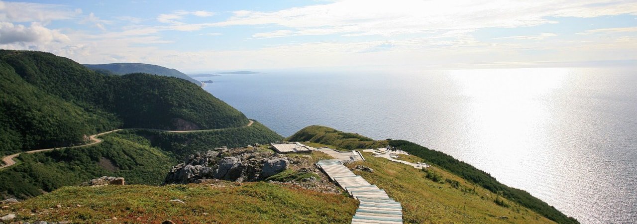 Cabot Trail in Nova Scotia