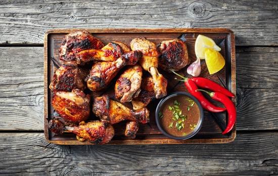 Caribbean jerk chicken