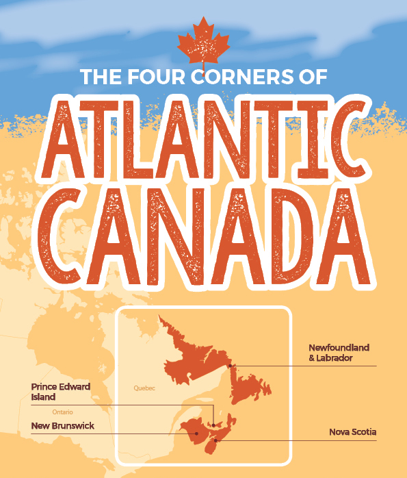 Four Corners of Atlantic Canada