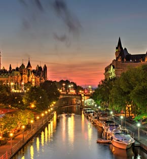 Rideau Canal in Ottawa