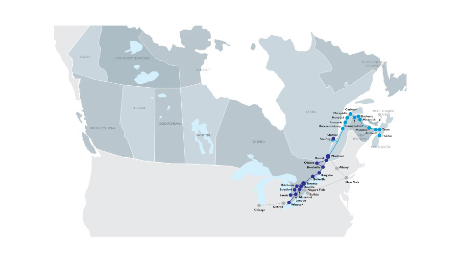 VIA Rail - Corridor & Ocean