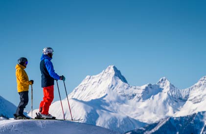 Ski holidays in the Canadian Rockies