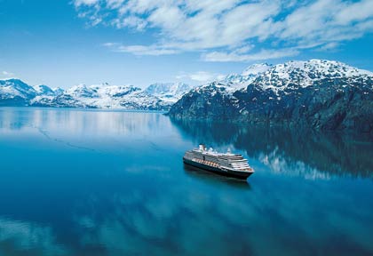 Cruise ship in Alaska