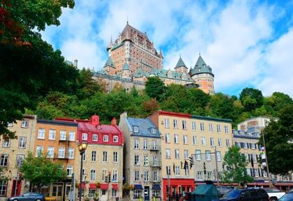 Fairmont Le Chateau Frontenac in Quebec City