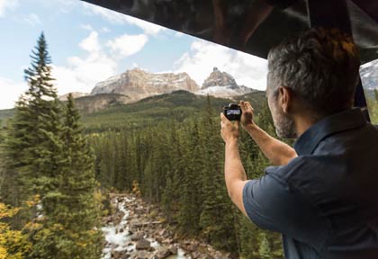 Rocky Mountaineer train