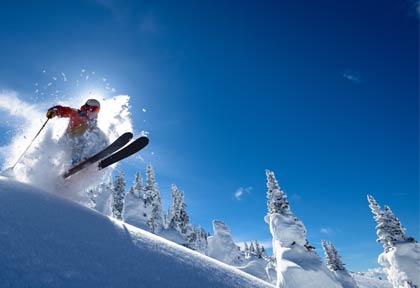 Skiing in Whistler