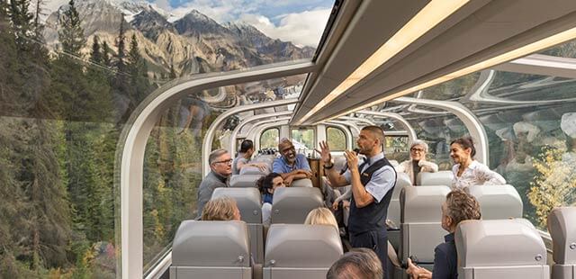 Rocky Mountaineer GoldLeaf Service