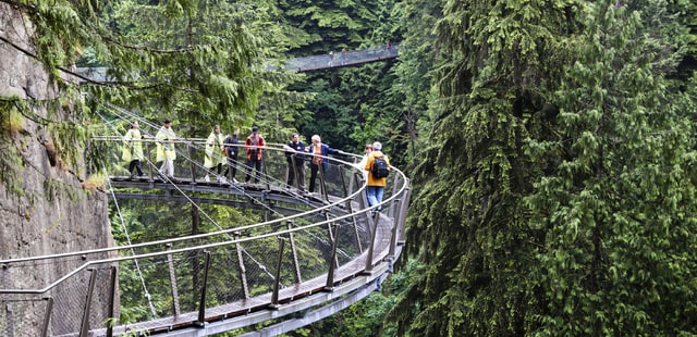 Capilano Cliff Walk, Vancouver