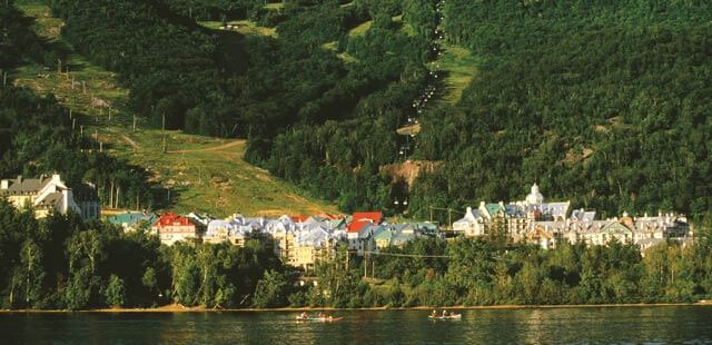 Mont-Tremblant aerial view