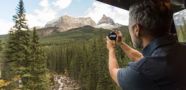 Onboard Rocky Mountaineer