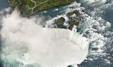 Aerial view of Niagara Falls